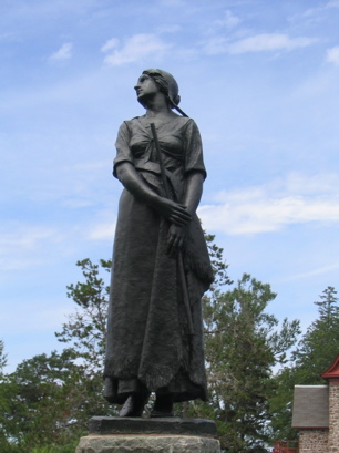 Angeline, the icon of the Acadians immortalized by Longfellow