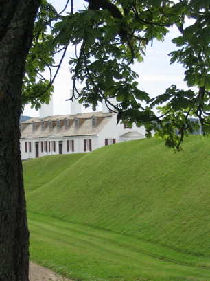 Officers' quarters at Fort Anne