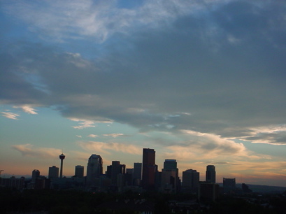 Calgary skyline [Michaelea's picture, thanks!]