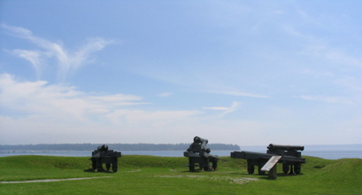 Cannons on guard
